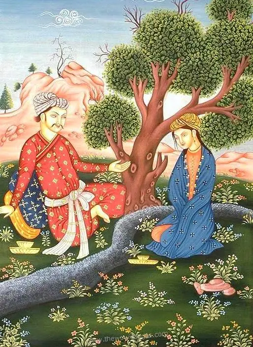 داستان‌های عاشقانه و قهرمانی در فرهنگ ایرانی